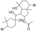 7-Bromo-3-[(4-bromo-1-hydroxy-3,3-dimethylcyclohexyl)hydroxymethyl]octahydro-4,7a-dimethyl-1H-indene-2,4-diol-2-acetate CAS#: 67506-14-3