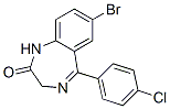 7-Bromo-5-(4-chlorophenyl)-1,3-dihydro-2H-1,4-benzodiazepin-2-one CAS#: 65247-14-5