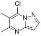7-CHLORO-5,6-DIMETHYLPYRAZOLO[1,5-A]PYRIMIDINE CAS#: 61098-39-3