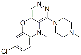 7-Chloro-10-methyl-1-(4-methyl-1-piperazinyl)-10H-pyridazino[4,5-b][1,4]benzoxazine CAS#: 64610-67-9