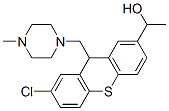 7-Chloro-2-(1-hydroxyethyl)-9-[(4-methylpiperazino)methyl]-9H-thioxanthene CAS#: 66949-70-0