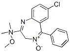 7-Chloro-2-(N-methoxymethyl-N-methylamino)-5-phenyl-3H-1,4-benzodiazepine 4-oxide CAS#: 69353-35-1