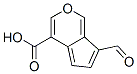 7-Formylcyclopenta[c]pyran-4-carboxylic acid CAS#: 65597-43-5