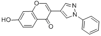 7-HYDROXY-3-(1-PHENYL-1H-PYRAZOL-4-YL)-CHROMEN-4-ONE CAS#: 61034-11-5