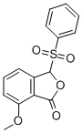 7-METHOXY-3-PHENYLSULFONYL-1(3H)-ISOBENZOFURANONE CAS#: 65131-09-1