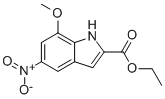 7-METHOXY-5-NITROINDOLE-2-CARBOXYLIC ACID ETHYL ESTER CAS#: 176956-21-1