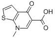 7-METHYL-4-OXO-4,7-DIHYDROTHIENO[2,3-B]PYRIDINE-5-CARBOXYLIC ACID CAS#: 67637-78-9