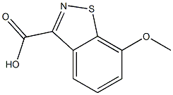 7-Methoxybenzo[d]isothiazole-3-carboxylic acid CAS#: 677304-80-2