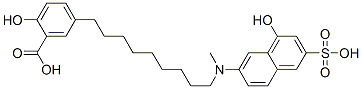 7-[N-methyl-N-(3-carboxy-4-hydroxyphenylfonyl)]amino-1-naphthol-3-sulfonic acid CAS#: 6421-79-0