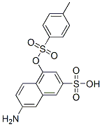 7-amino-4-[[(p-tolyl)sulphonyl]oxy]naphthalene-2-sulphonic acid CAS#: 68003-33-8