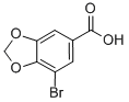 7-bromobenzo[d][1,3]dioxole-5-carboxylic acid CAS#: 66799-93-7
