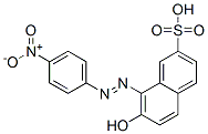 7-hydroxy-8-[(4-nitrophenyl)azo]naphthalene-2-sulphonic acid CAS#: 68959-12-6