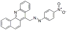 7-[(p-Nitrophenylazo)methyl]benz[c]acridine CAS#: 63019-77-2