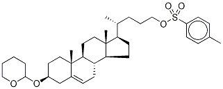 (3β)-Cholest-5-ene-3,24-diol 24-Methylbenzenesulfonate 3-O-Tetrahydropyranyl Ether CAS#: 70141-04-7