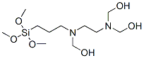 7,10-bis(hydroxymethyl)-3,3-dimethoxy-2-oxa-7,10-diaza-3-silaundecan-11-ol CAS#: 68140-42-1