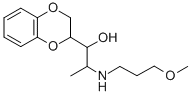 α-[1-[(3-Methoxypropyl)amino]ethyl]-1,4-benzodioxane-2-methanol CAS#: 7562-63-2