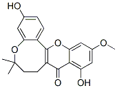 7,8-Dihydro-3,10-dihydroxy-12-methoxy-6,6-dimethyl-6H,9H-[1]benzopyrano[3,2-e][1]benzoxocin-9-one CAS#: 60791-48-2