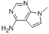 7H-Pyrrolo[2,3-d]pyrimidin-4-amine, 7-methyl- (9CI) CAS#: 7752-54-7
