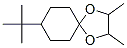 8-(1,1-dimethylethyl)-2,3-dimethyl-1,4-dioxaspiro[4.5]decane CAS#: 62406-84-2