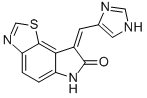 8-(1H-IMIDAZOL-4-YLMETHYLENE)-6,8-DIHYDRO-THIAZOLO[5,4-E]INDOL-7-ONE CAS#: 608512-97-6