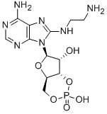 8-(2-AMINOETHYL) AMINOADENOSINE-3',5'-CYCLIC MONOPHOSPHATE CAS#: 61363-29-9