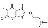 8-[2-(Dimethylamino)ethoxy]-3,7-dihydro-1,3-dimethyl-1H-purine-2,6-dione CAS#: 63917-34-0