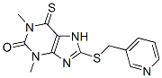 8-[(3-Pyridylmethyl)thio]-3,7-dihydro-1,3-dimethyl-6-thioxo-1H-purin-2-one CAS#: 6493-44-3