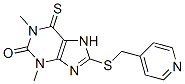 8-[(4-Pyridylmethyl)thio]-3,7-dihydro-1,3-dimethyl-6-thioxo-1H-purin-2-one CAS#: 6493-45-4