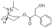 8-Azoniabicyclo[3.2.1]octane, 3-(3-hydroxy-1-oxo-2-phenylpropoxy)-8-methyl-8-(1-methylethyl)-, (endo,syn)- CAS#: 60205-81-4