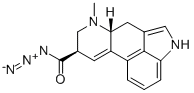 (8-BETA)-9,10-DIDEHYDRO-6-METHYL-ERGOLINE-8-CARBONYL AZIDE CAS#: 62074-28-6