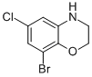 8-BROMO-6-CHLORO-3,4-DIHYDRO-2H-BENZO[1,4]OXAZINE CAS#: 625394-67-4