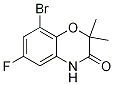8-BroMo-6-fluoro-2,2-diMethyl-2H-benzo[b][1,4]oxazin-3(4H)-one CAS#: 688363-74-8