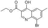 8-Bromo-4-hydroxy-6-methylquinoline-3-carboxylic acid ethyl ester CAS#: 67643-32-7
