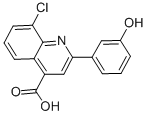8-CHLORO-2-(3-HYDROXY-PHENYL)-QUINOLINE-4-CARBOXYLIC ACID CAS#: 669739-31-5
