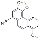 8-Methoxyphenanthro[3,4-d]-1,3-dioxole-5-carbonitrile CAS#: 64543-58-4