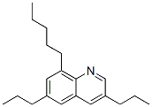 8-Pentyl-3,6-dipropylquinoline CAS#: 7634-75-5