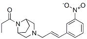 8-Propionyl-3-[3-(3-nitrophenyl)-2-propenyl]-3,8-diazabicyclo[3.2.1]octane CAS#: 63990-46-5