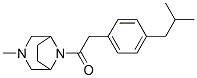 8-(p-Isobutylphenylacetyl)-3-methyl-3,8-diazabicyclo[3.2.1]octane CAS#: 63990-63-6