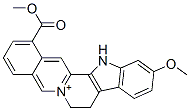 8,13-Dihydro-11-methoxy-1-methoxycarbonyl-7H-benz[g]indolo[2,3-a]quinolizin-6-ium CAS#: 6714-03-0