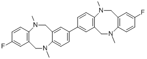 8,8'-DIFLUORO-5,11,5',11'-TETRAMETHYL-5,6,11,12,5',6',11',12'-OCTAHYDRO-[2,2']BI[DIBENZO[B,F][1,5]DIAZOCINYL] CAS#: 653605-05-1