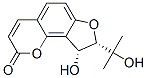 (8S,9R)-8,9-Dihydro-9-hydroxy-8-(1-hydroxy-1-methylethyl)-2H-furo[2,3-h]-1-benzopyran-2-one CAS#: 62624-87-7