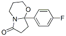 8a-(4-Fluorophenyl)-3,4,8,8a-tetrahydro-2H-pyrrolo[2,1-b][1,3]oxazin-6(7H)-one CAS#: 7088-21-3