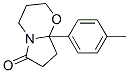 8a-(4-Methylphenyl)-3,4,8,8a-tetrahydro-2H-pyrrolo[2,1-b][1,3]oxazin-6(7H)-one CAS#: 7088-17-7