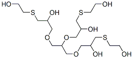 9-[2-hydroxy-3-[(2-hydroxyethyl)thio]propoxy]-7,11-dioxa-3,15-dithiaheptadecane-1,5,13,17-tetrol CAS#: 60763-76-0