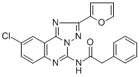 9-CHLORO-2-(2-FURANYL)-5-[(PHENYLACETY)AMINO][1,2,4]-TRIAZOLO[1,5-C] QUINAZOLINE CAS#: 183721-15-5