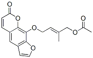 9-[[(E)-4-(Acetyloxy)-3-methyl-2-butenyl]oxy]-7H-furo[3,2-g][1]benzopyran-7-one CAS#: 65853-07-8