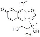 9-Methoxy-4-(1,2,3-trihydroxy-3-methylbutyl)-7H-furo[3,2-g][1]benzopyran-7-one CAS#: 60094-91-9