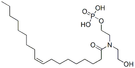 9-Octadecenamide, N,N-bis(2-hydroxyethyl)-, (Z)-, phosphate (ester) CAS#: 68186-53-8