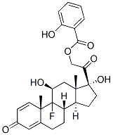9-fluoro-11beta,17,21-trihydroxypregna-1,4-diene-3,20-dione 21-salicylate CAS#: 68497-93-8