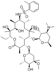 (9S)-9-Deoxo-9-[[(2-methylphenyl)sulfonyl]amino]erythromycin CAS#: 61066-22-6